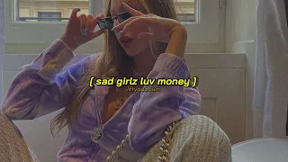 amaarae, moliy - sad girlz luv money remix (slowed + reverb) // tiktok song