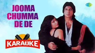 Jooma Chumma De De - Karaoke With Lyrics | Kavita Krishnamurthy | Sudesh Bhosle | Amitabh Bachchan