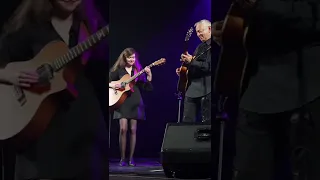 The biggest pleasure in the world - to play with your biggest guitar hero @tommyemmanuel 💖