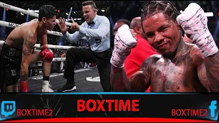 GERVONTA DAVIS ACABÓ CON RYAN GARCIA POR NOCAUT CON GANCHO AL HIGADO "IBA A LEVANTARME PERO NO PUDE"