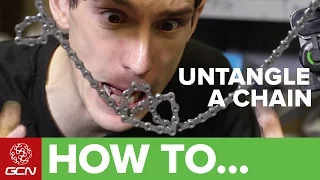 How To Untangle A Bike Chain