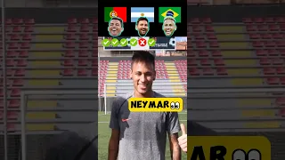 Ronaldo vs Messi vs Neymar challenge crossbar 🥴 #shorts #football