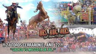 21 TOROS CERRARON EL AÑO ´22 |S4DICO IMPONENTE |1 DÍA EN JANITZIO| Destructores En La Noria Gto 2022