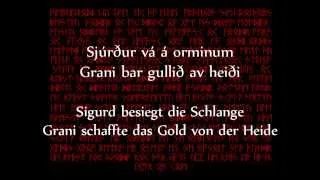 Týr  - Regin Smiður (Text und Übersetzung)