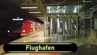 S-Bahn Station Flughafen - Munich 🇩🇪 - Walkthrough 🚶