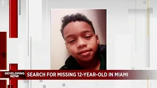 Search for 12-year-old boy continues Saturday morning