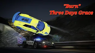 Need For Speed Hot Pursuit: Lamborghini Diablo GMV- Burn by Three Days Grace