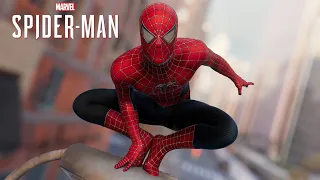 Spider-Man PC - Photorealistic Spider-Man 3 Movie Suit MOD Free Roam Gameplay!