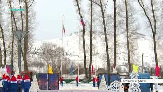 Виктор Томенко поприветствовал участников зимней Олимпиады сельских спортсменов Алтайского края