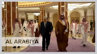 Saudi Crown Prince Mohammed bin Salman receives President of Kazakhstan in Jeddah.