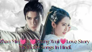 New Chinese_Mix Songs_In Hindi_(zhang wuji and zhao min)_love💗_story_mix video songs.