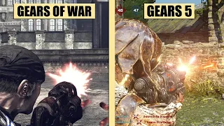 Gears of War vs Gears 5 - Weapons Comparison