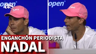 NADAL se ENZARZA con un PERIODISTA: NO se le había VISTO ASÍ | AS