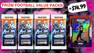 BEST VALUE! 2023 Prizm Football Value Pack Review! 8 Packs!