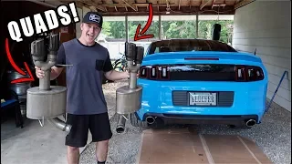 BUILDING BLUCIFER: Corsa EXTREME QUADS Installation! | Episode 6