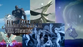 All Summons In Final Fantasy XV | All Astral Attacks Including Cutscenes |