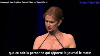 Céline Dion rend Hommage à son Mari René Angélil