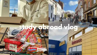 official first week of uni // study abroad vlog 🇲🇾🇬🇧