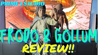 🔴 Prime 1 Studio - Frodo & Gollum Diorama - Review!!