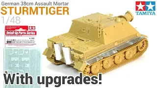 How to build and upgrade Tamiya's 1/48 Sturmtiger! - Scratchbuilt fenders/exhaust covers - Zimmerit