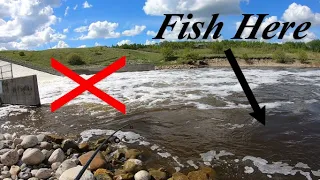 How to Fish Fast Moving River