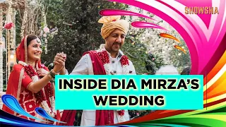 Inside Pictures Of Dia Mirza's Wedding | All That Happened At Dia Mirza’s Wedding | Showsha