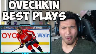 SOCCER FAN REACTS to Alex Ovechkin BEST PLAYS