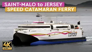 TripReport & Full Travel | Condor Voyager Ferry | St-Malo - St-Helier, Jersey | 4k UltraHD