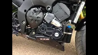 Yamaha FZ1 with Dynojet Power Commander and Supercharger 200 + BHP