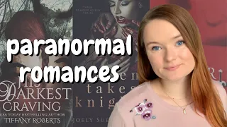 paranormal romance recommendations!!