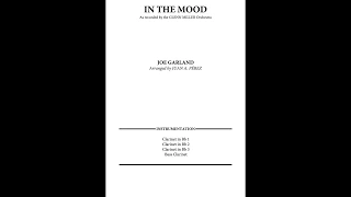 In The Mood - Clarinet Quartet (arr. Juan A. Pérez)