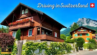 Driving in Switzerland 🇨🇭 | Beautiful Drive around Schwyz | Relaxing Music | 4K