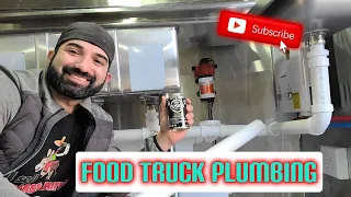 How to Build a Food Truck:  Plumbing-The Final Connection