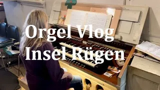 St. Marien zu Bergen - größte Grüneberg Orgel auf Rügen: Orgel Vlog AHS: Rollschweller Walze