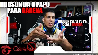 HUDSON FICA REVOLTADO COM A GARENA E REVELA TUDO  !! FIM DO FREE FIRE GARENA ??!