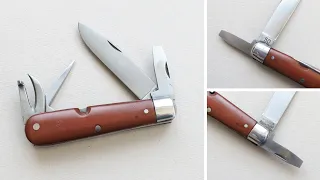 Wenger Delemont Swiss Army Soldier Knife Mod. 08 Dated 1950