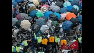 Гонконг " Революция Зонтиков."