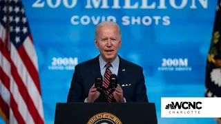 President Biden on new mask changes, COVID-19 vaccinations