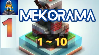 Mekaroma gameplay walkthrough part 1[ level 1 ~ 10 ] Android & iOS