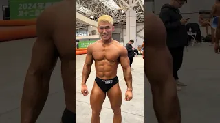 China regional bodybuilding contest backstage 12/04 @ Suzhou