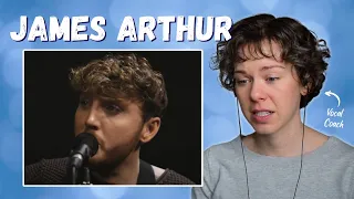 Vocal Coach Reacts to JAMES ARTHUR - Empty Space (Live)