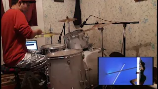 (drum cover J-Din Kaparov) Kelly Rowland - Work.