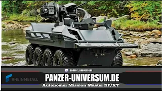 Drohnenpanzer aus Deutschland - Rheinmetall Mission Master SP & XT
