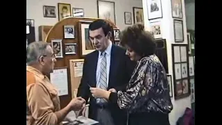 Муслим Магомаев и Тамара Синявская в музее Марио Ланца. США, 1993 г.