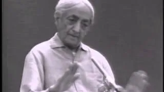 J. Krishnamurti - Saanen 1980 - Public Q&A 3