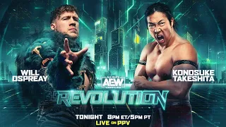 FULL MATCH - Will Ospreay vs. Konosuke Takeshita: AEW Revolution 2024