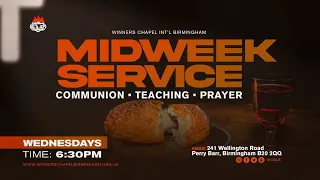 MID-WEEK COMMUNION SERVICE | 20TH JULY 2022 | Winners Chapel Birmingham UK