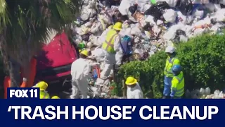 Cleanup underway at Fairfax District 'trash house'