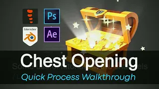 Chest Opening Spine 2D Animation: Quick Process Walkthrough