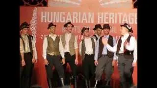 Hungarian folk dancing